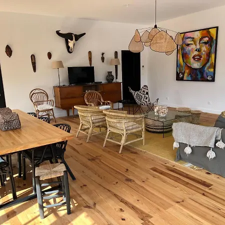 Des Oliviers 8 Personnes Avec Jardin Piscine St Julien En Born Contis Вилла Сен-Жюльен-ан-Борн