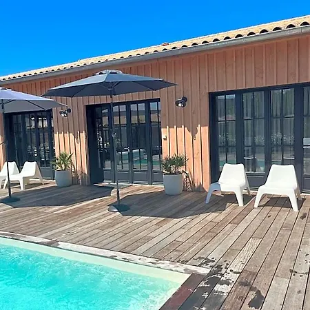 Villa Des Oliviers 8 Personnes Avec Jardin Piscine St Julien En Born Contis Saint-Julien-en-Born